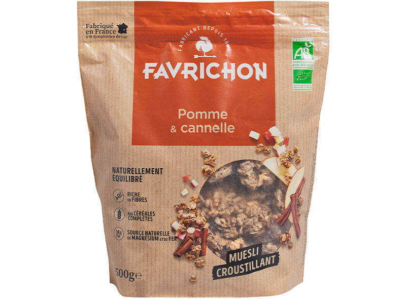 Muesli Croustillant Pomme Et Cannelle Bio