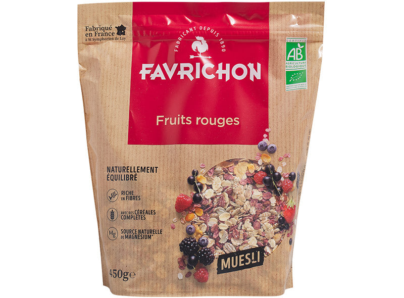 Muesli Tradition : Fruits Rouges Bio