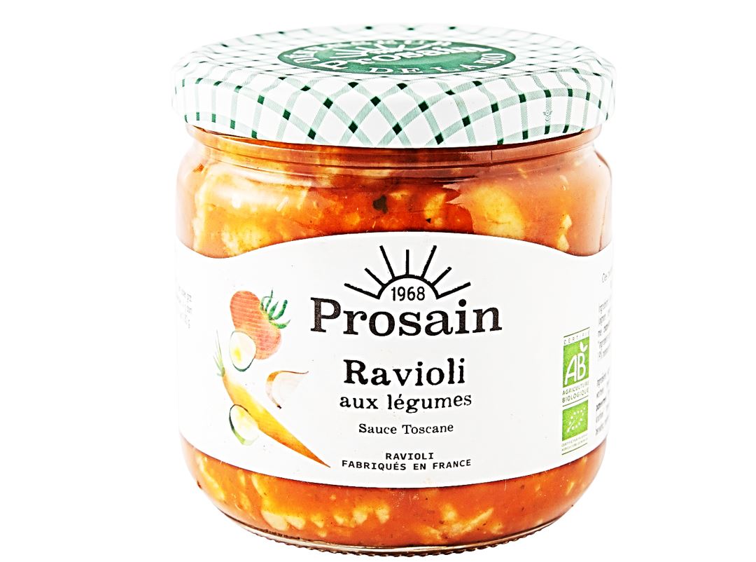 Raviolis Legumes Sauce Toscane