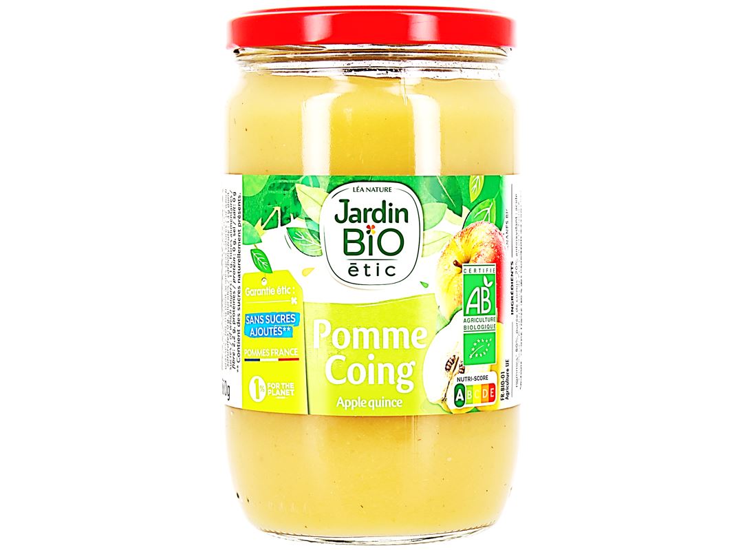 Dessert Biofruits Pomme Coing