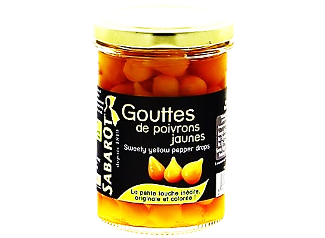 Gouttes De Poivrons Jaunes