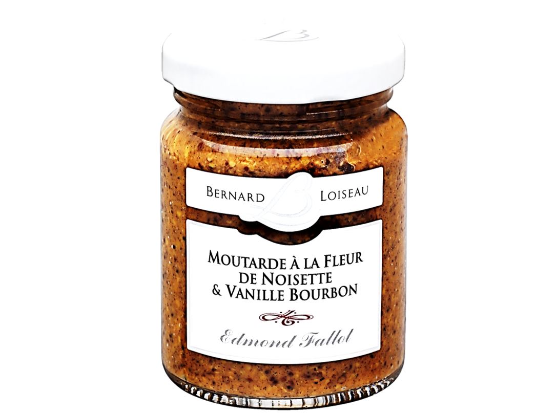 Moutarde a la fleur de noisette et vanille bourbon