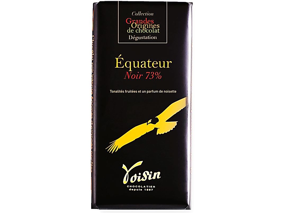 Chocolat Degustation Noir Origine Equateur 73%
