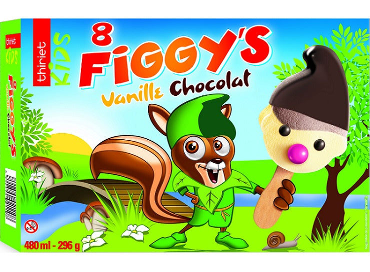 8 Figgys Vanille Chocolat