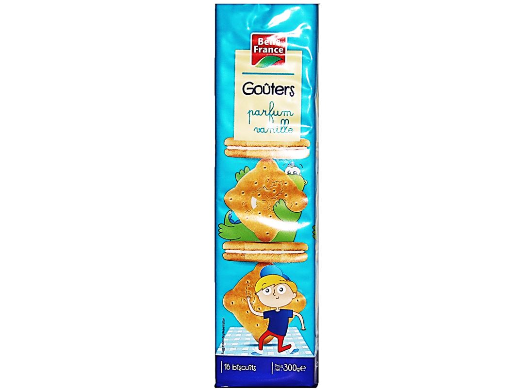Gouters Carres Vanille 300G