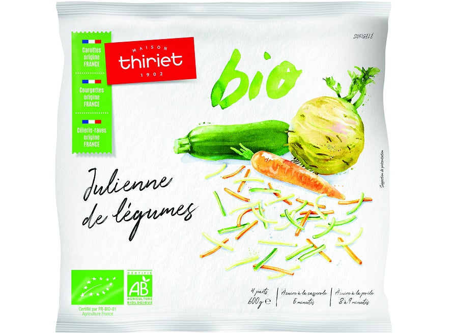 Julienne de legumes BIO