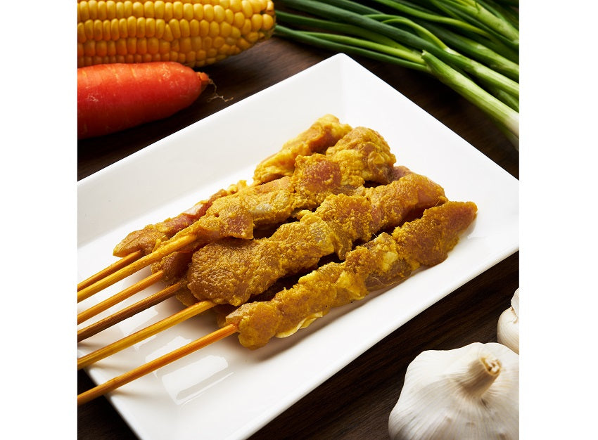 Brochettes De Poulet Epices Balinaises