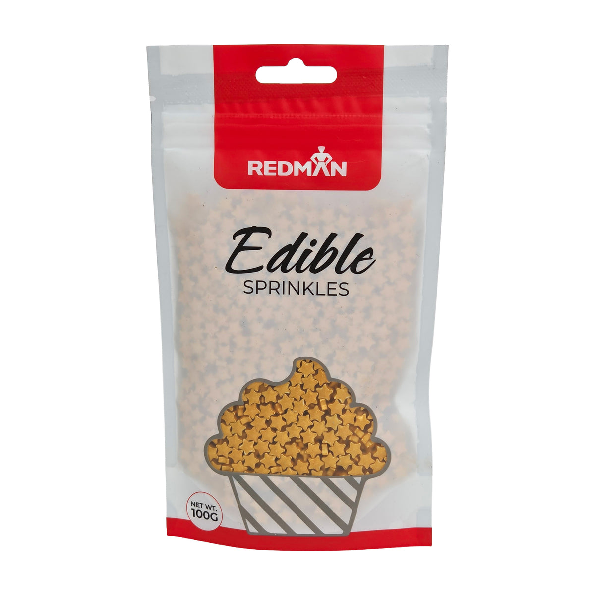 GOLD STAR PRESSED CANDY SPRINKLES 100G (#202653)