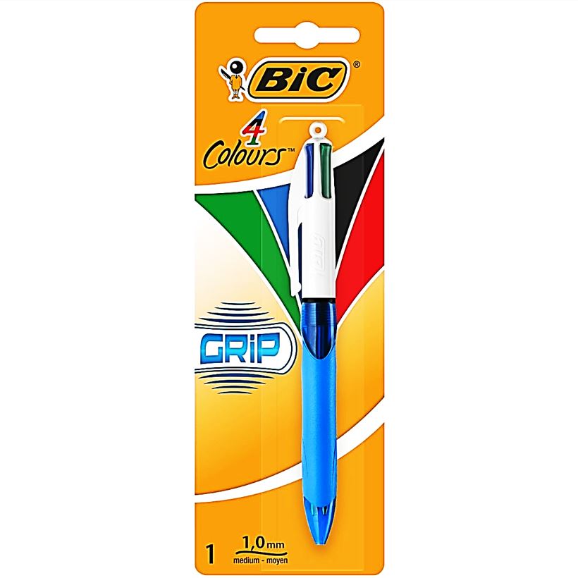Stylo 4 Couleurs Grip