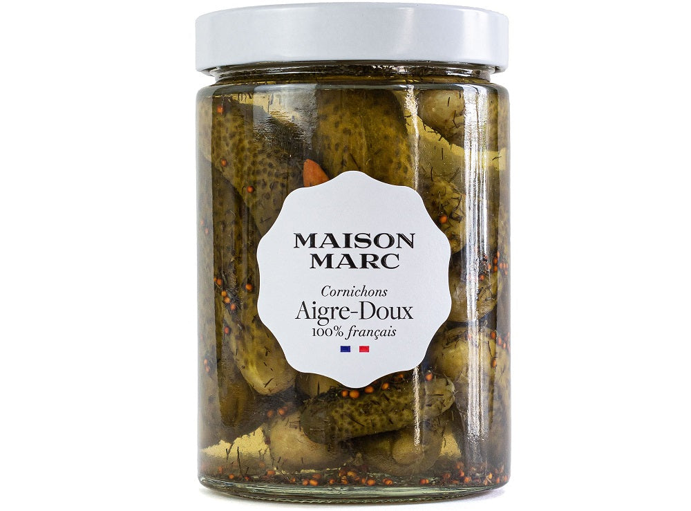 Cornichons Aigre-Doux - 100% Francais