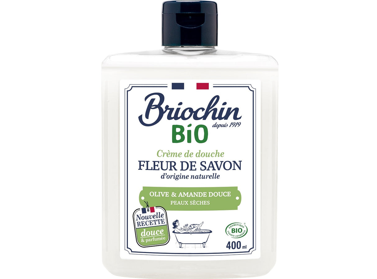 Creme De Douche, Olive Et Amande Douce Bio