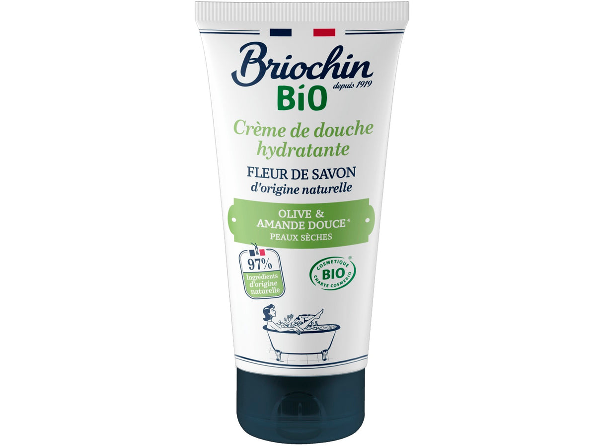 Creme De Douche Hydratante, Olive Et Amande Douce Bio