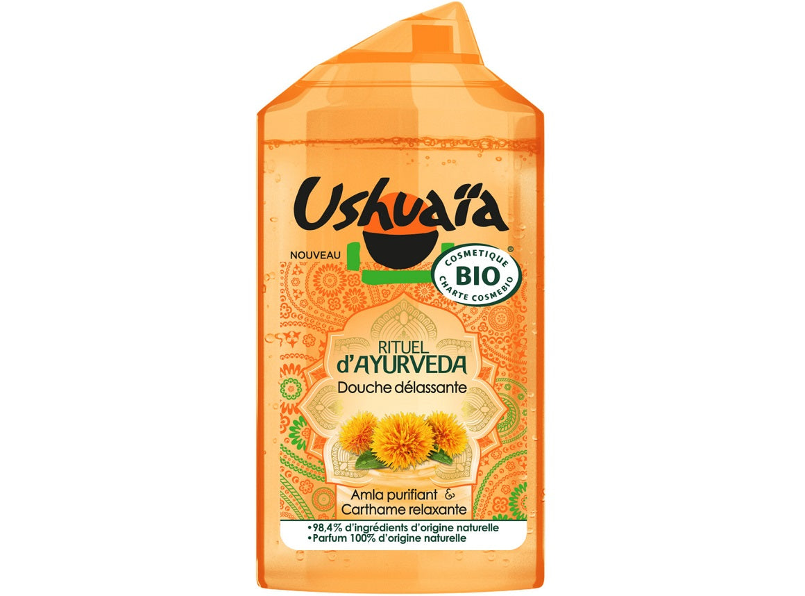 Douche delassante rituel d’ayurveda amla et carthame BIO