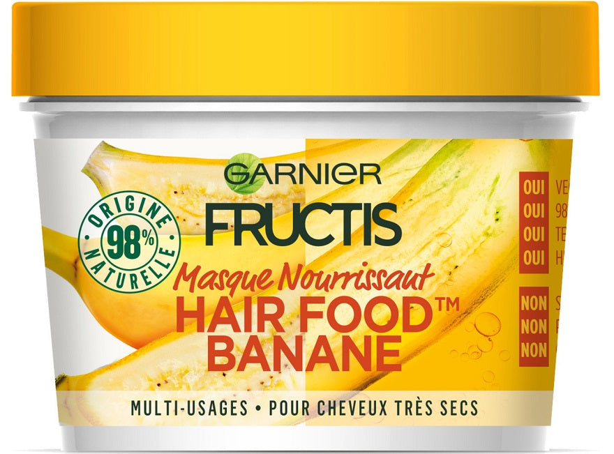 Masque nourrissant banane hair food