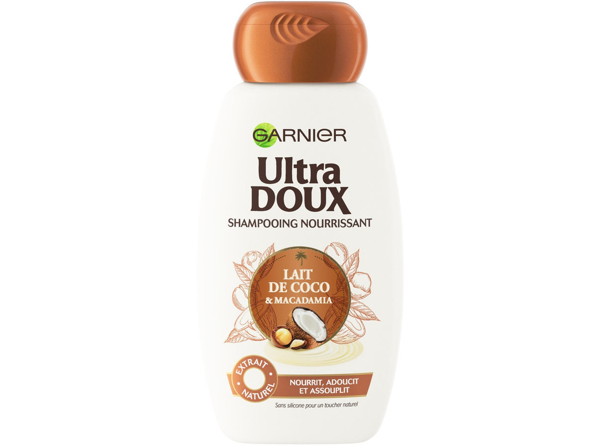 Shampooing Ultra Doux Nourrissant Lait De Coco Et Macadamia