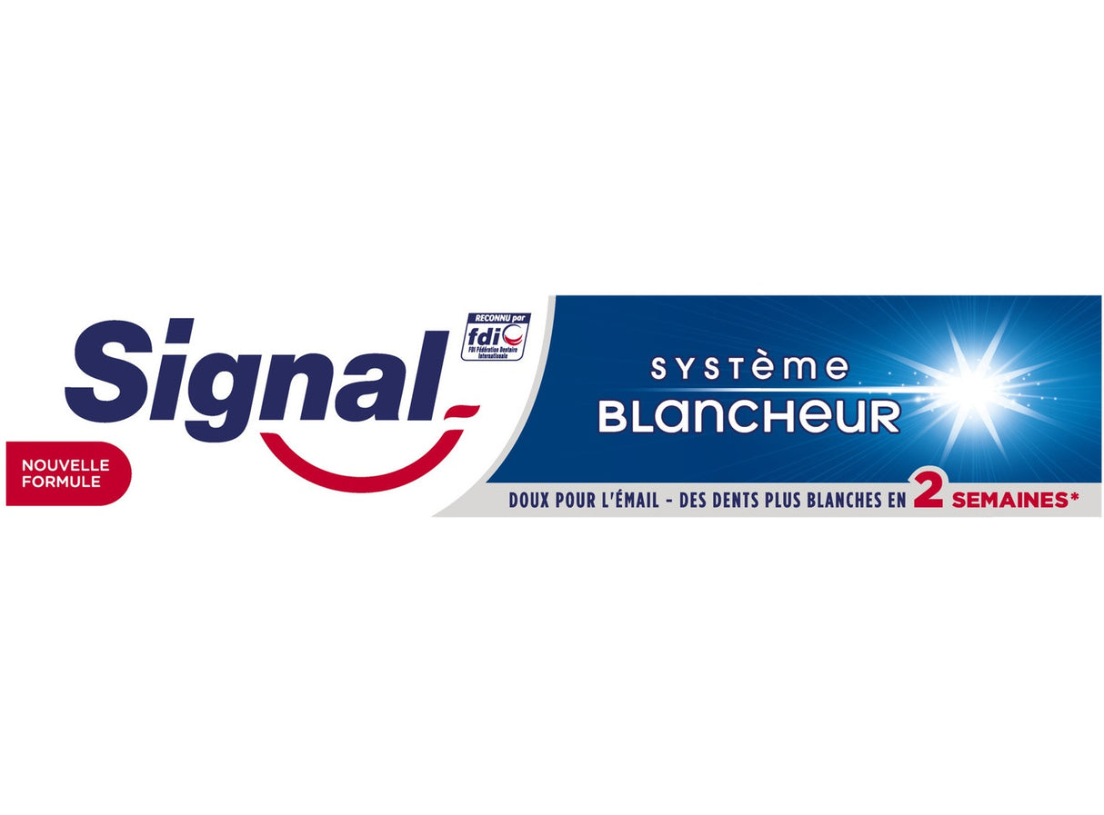 Dentifrice Systeme Blancheur