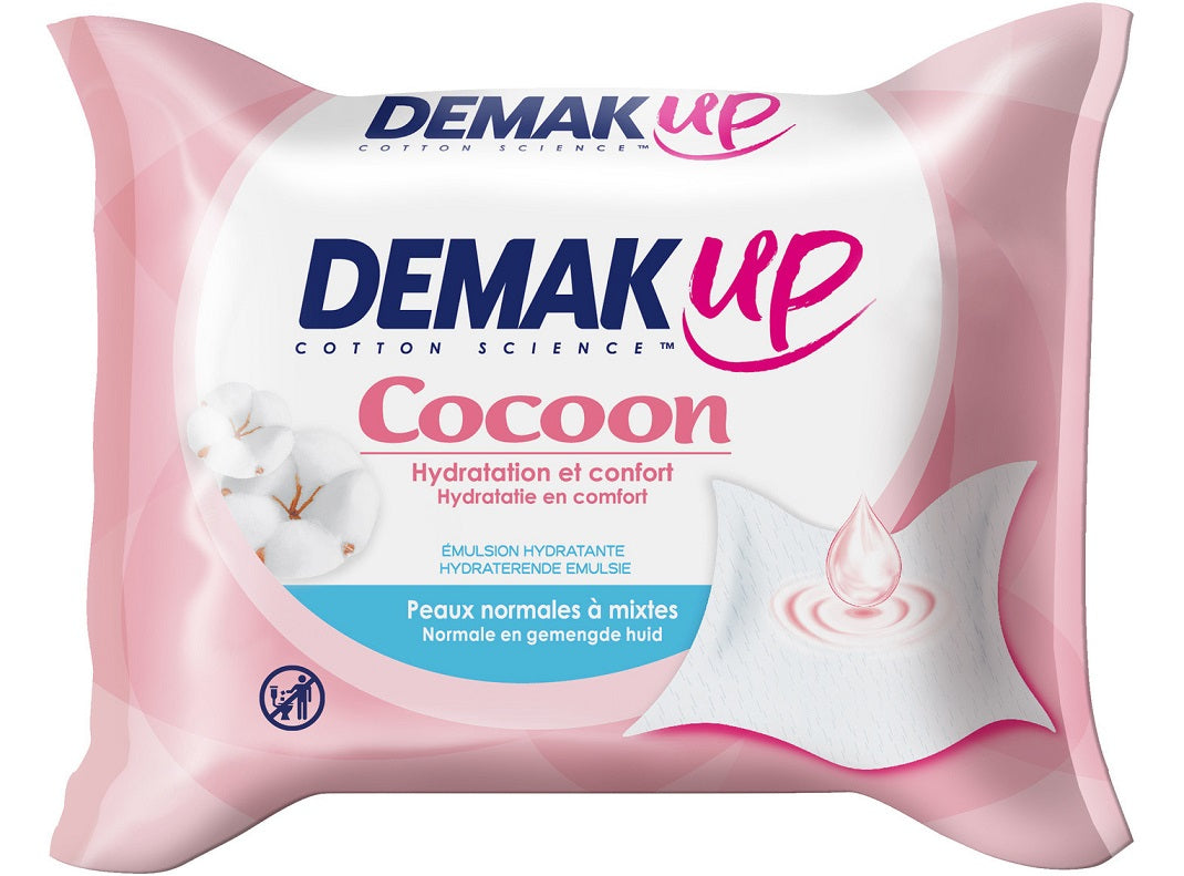 Lingettes Demaquillantes Cocoon Peaux Normales