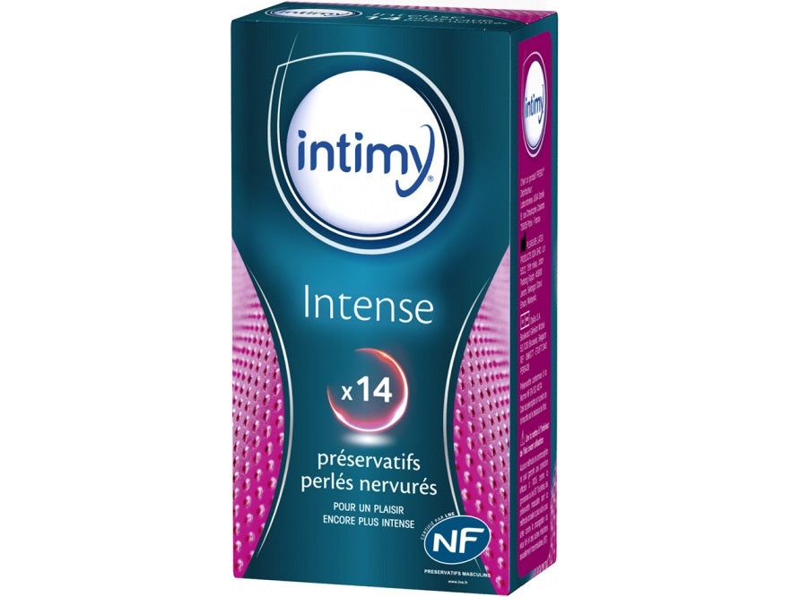 Preservatifs Perles Nervures Intense