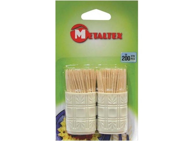 Tonnelets De 100 Cure-Dents En Bois