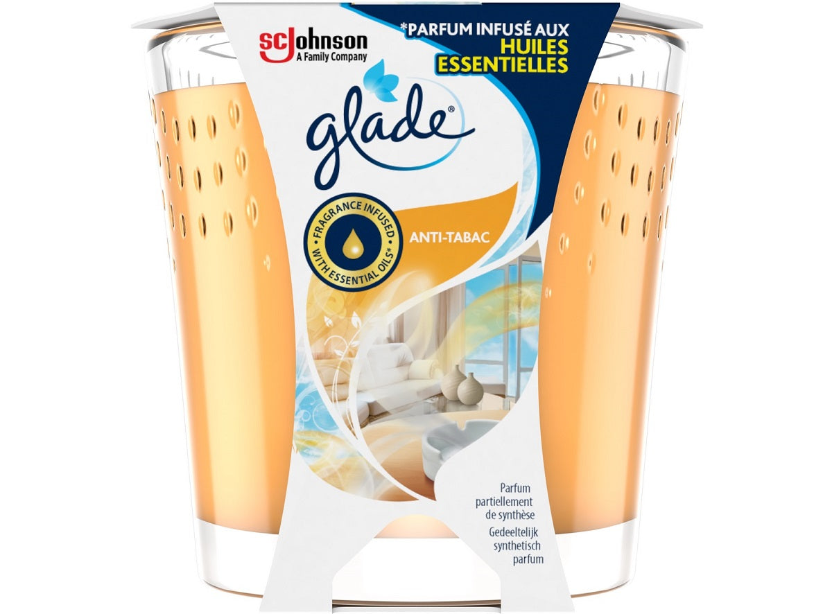 Bougie anti-tabac aux huiles essentielles