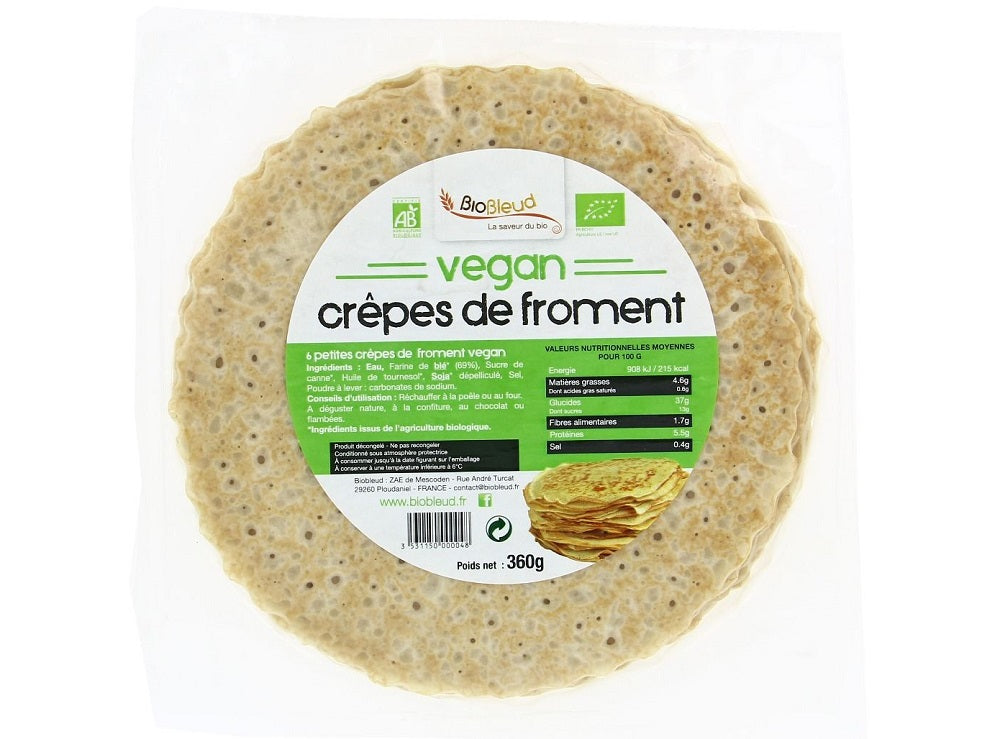 Craapes De Froment Vegan Bio