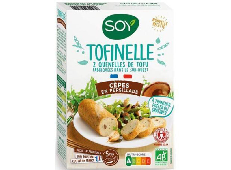 2 Quenelles De Tofu Au Cepes En Persillade Bio