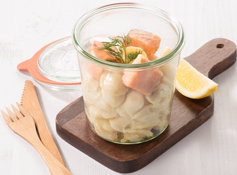 Bocal Orecchiettes Au Saumon
