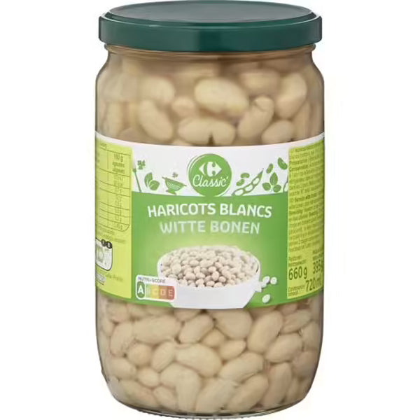 Haricots Blancs En Bocal