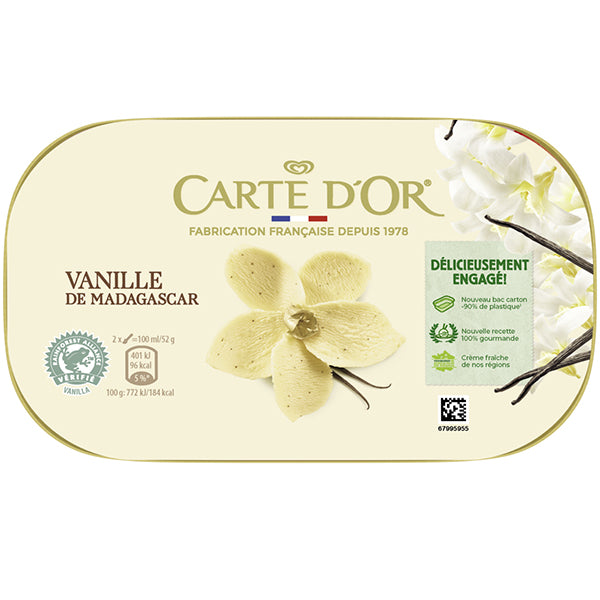Creme Glacee A La Vanille De Madagascar