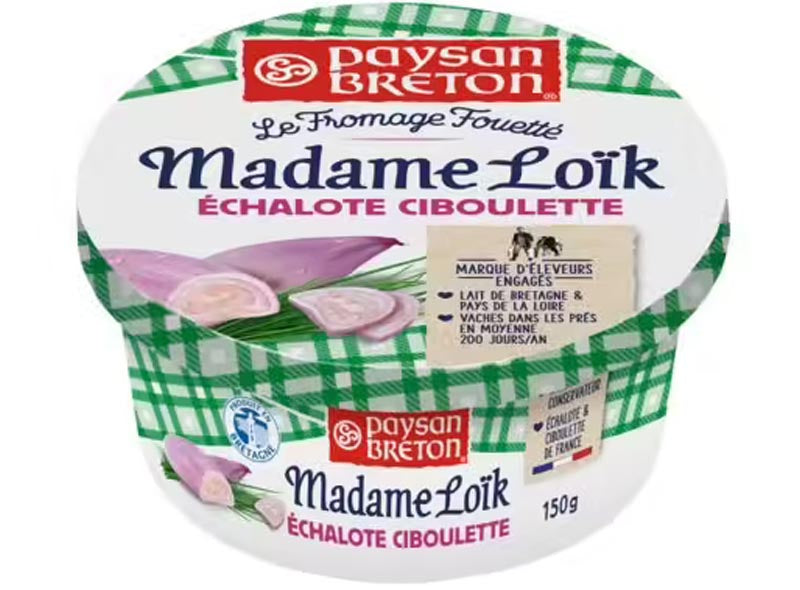 Fromage A Tartiner Echalote Ciboulette