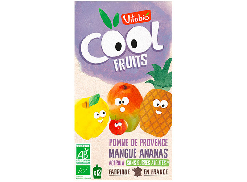 Cool Fruits Pomme Mangue Ananas Bio
