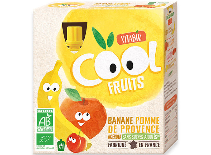 Cool Fruits Banane Pomme Bio