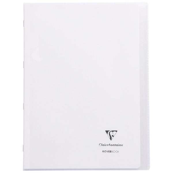 Cahier + Protege Cahier Transparent Petits Carreaux 96 Pages A4