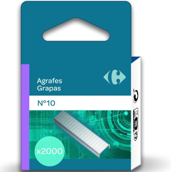 Boite De 2000 Agrafres N°10