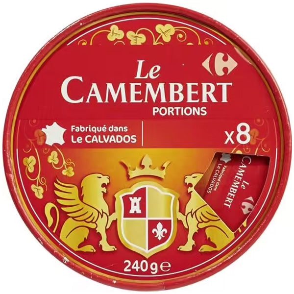Camembert, Portions