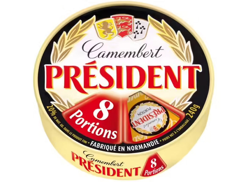 Camembert 20% Mg, En Portions