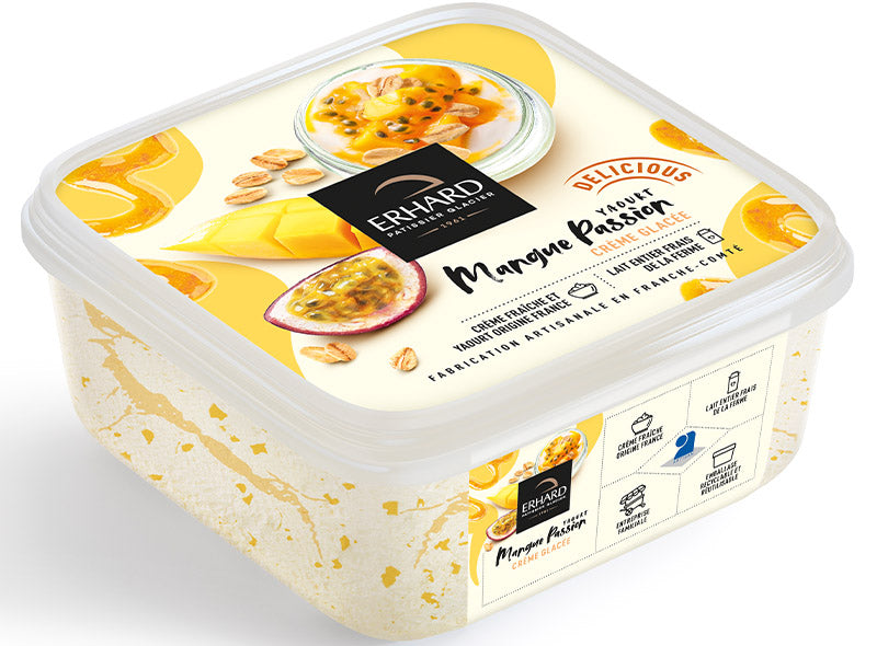 Creme Glacee Yaourt Mangue Passion Muesli