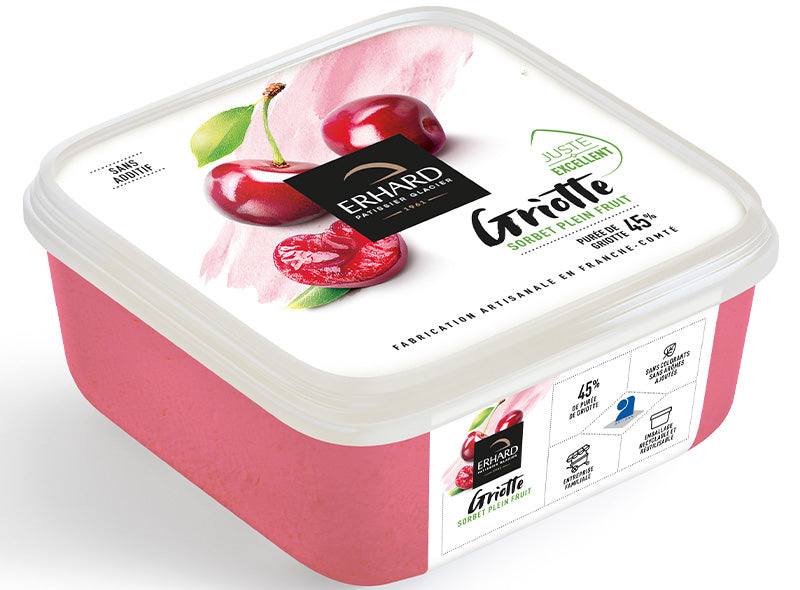 Sorbet Plein Fruit A La Griotte