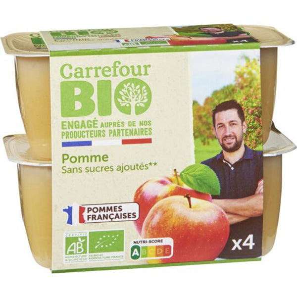 Compotes De Pommes Bio