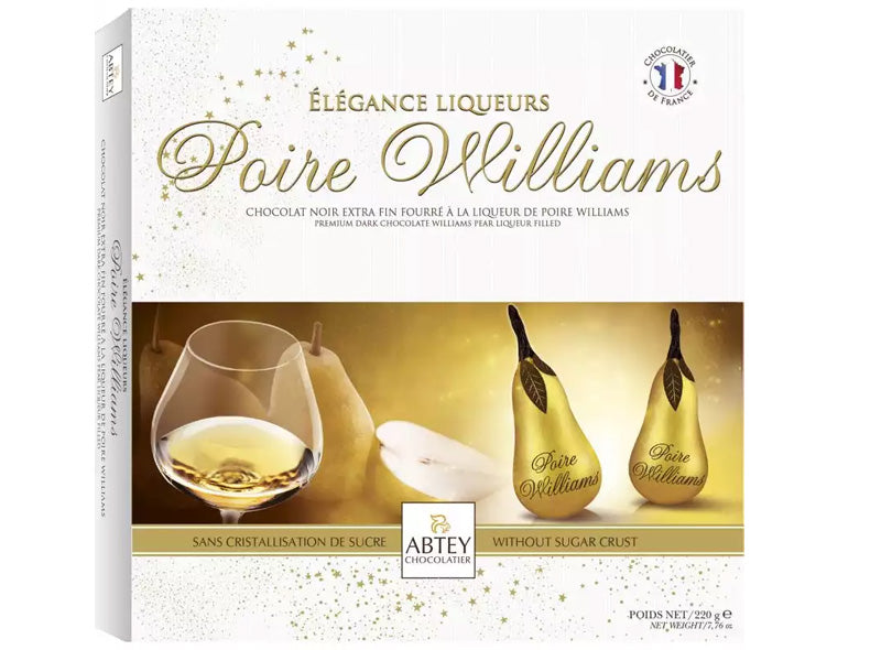 Boite elegance liqueurs poire williams