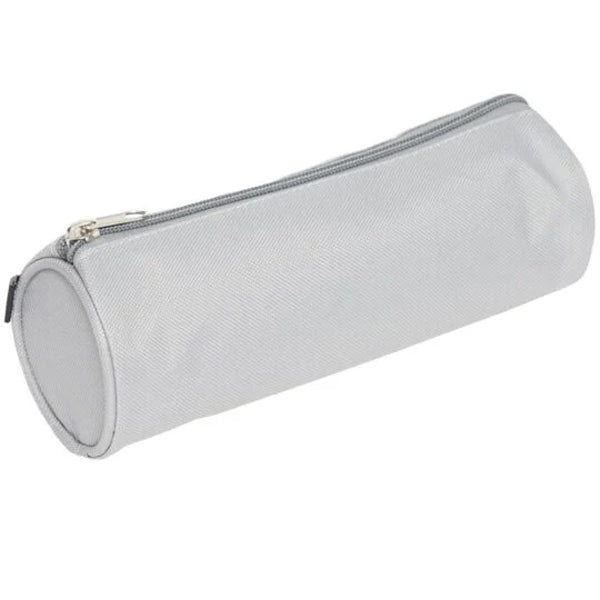 Trousse Ronde Unie Grise