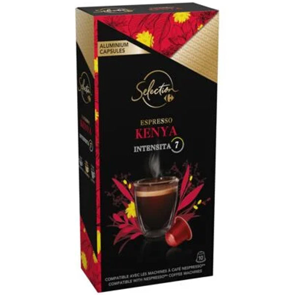 Cafe Capsules Kenya, Compatibles Nespresso