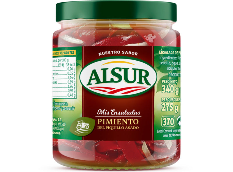 Ensalada De Pimientos Del Piquillo Asados Salade De Poivrons Piquillo Grilles