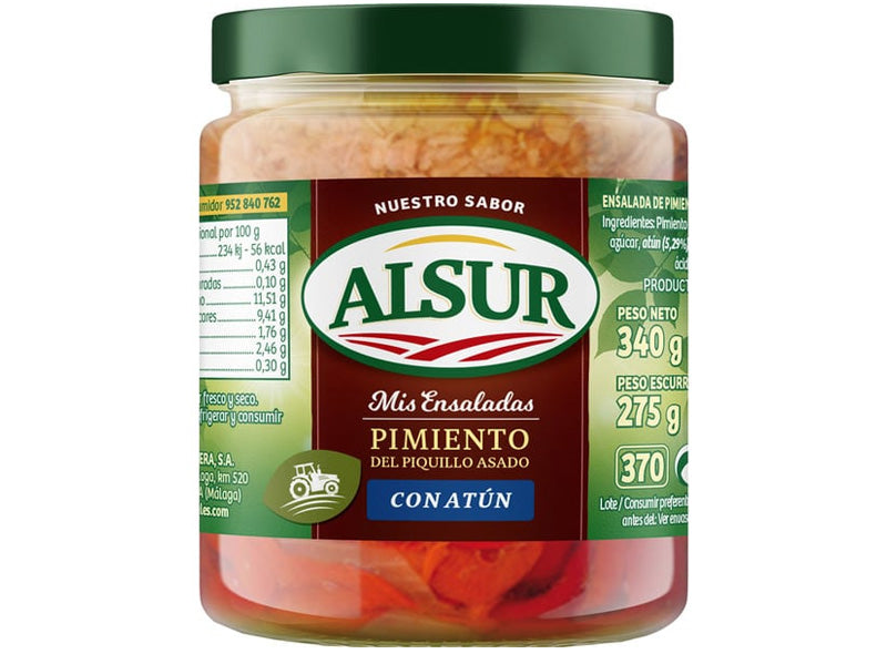 Ensalada De Pimientos Del Piquillo Asados Con Atun Salade De Poivrons Piquillo Grilles Avec Du Thon