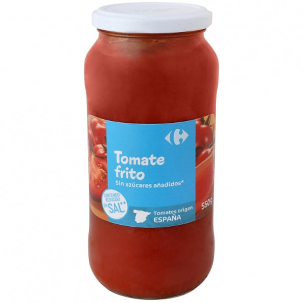 Tomate Frito Sin Azucares Anadidos Sauce Tomate Frite Sans Sucres Ajoutes