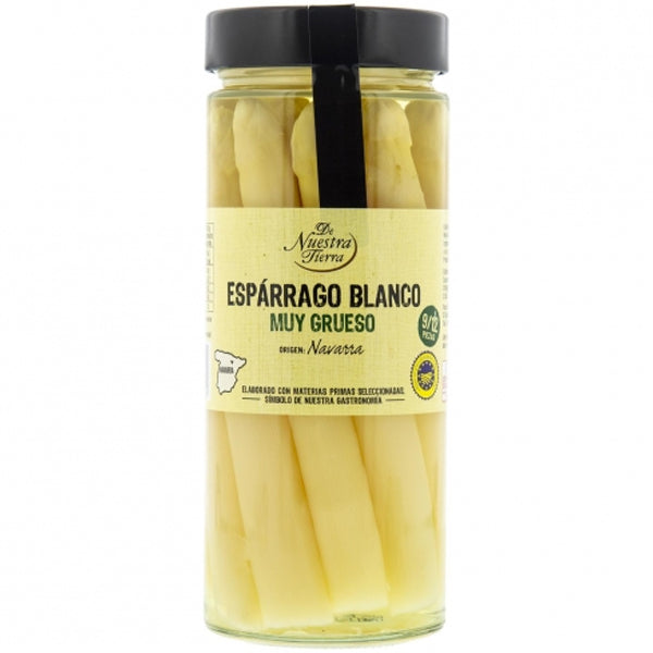 Esparragos Blancos - Muy Grueso Asperges Blanches Gros Calibre Igp De Navarre