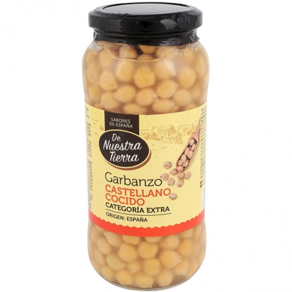 Garbanzo Castellano Cocido Pois Chiches Cuits De Castellano Extra
