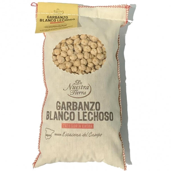 Garbanzo Blanco Lechoso Categoria Extra Pois Chiches Blancs Extra
