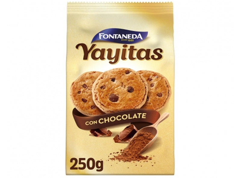 Yayitas Galletas Con Cacao Y Gotas De Chocolate Yayitas Biscuits Au Chocolat