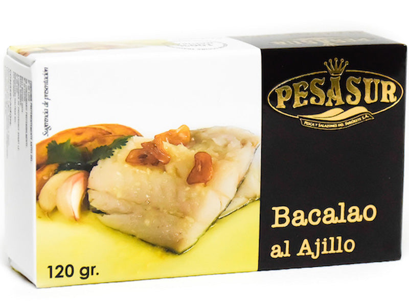 Bacalao A€Œal Ajilloa€ Morue ”Al Ajillo”